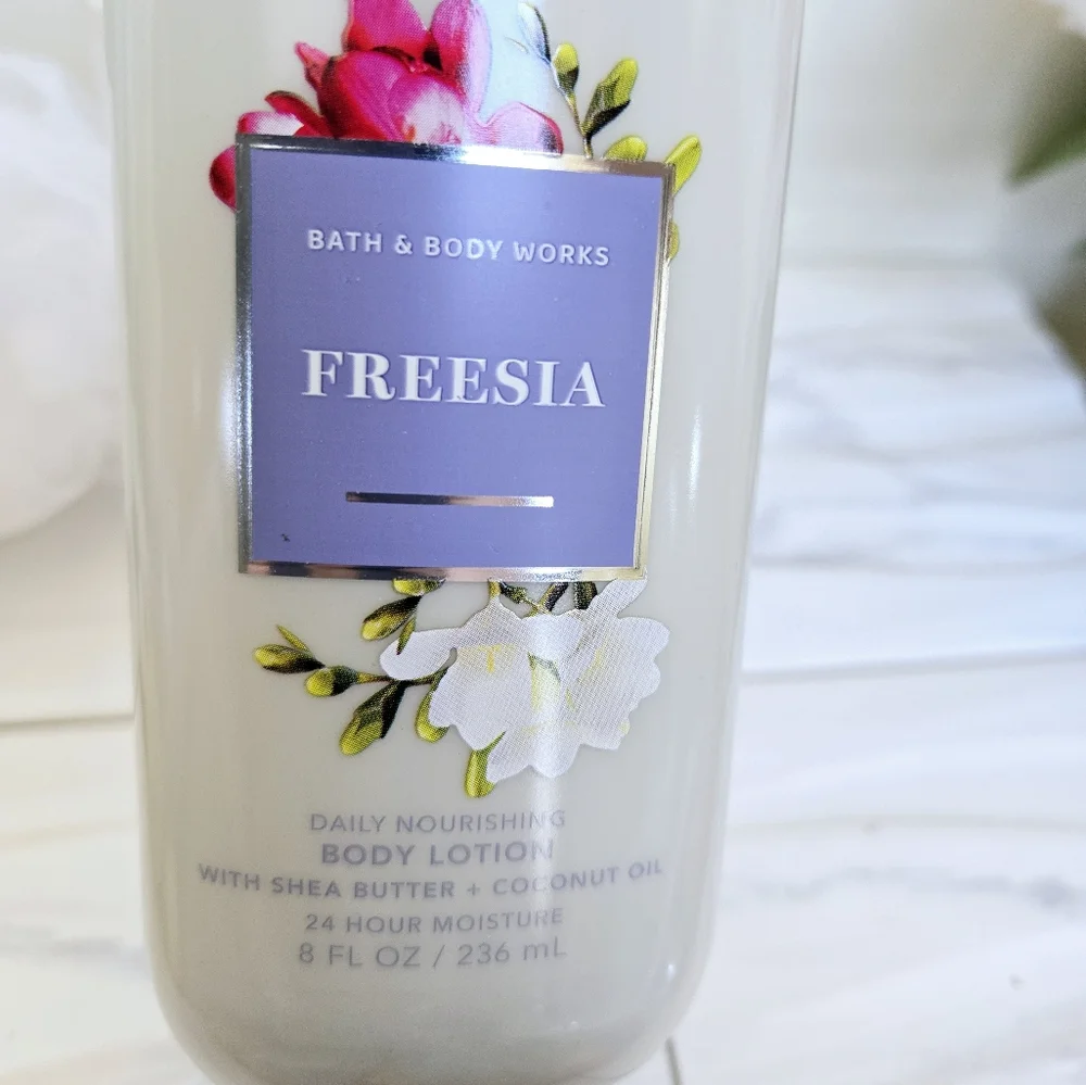 Body Lotion Set - Freesia, Rose, Pure Wonder Bath & Body Works Nwt